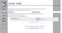 Desktop Screenshot of legacy.silverwolf.com